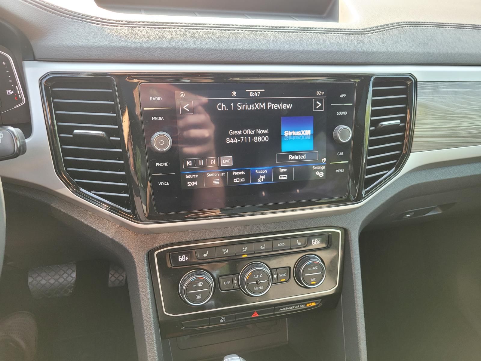 used 2022 Volkswagen Atlas Cross Sport car, priced at $22,000