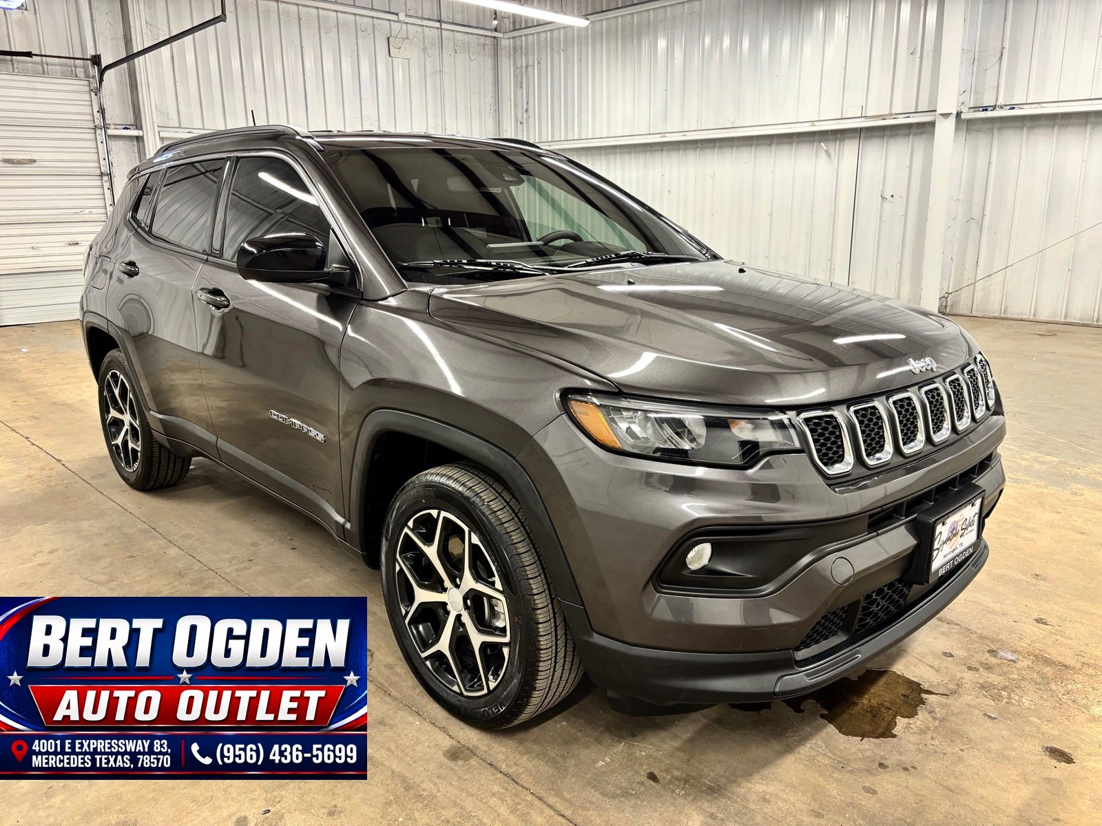 Granite 2024 Jeep Compass Latitude 4WD SUV / Crossover Four-Wheel Drive 8-Speed Automatic