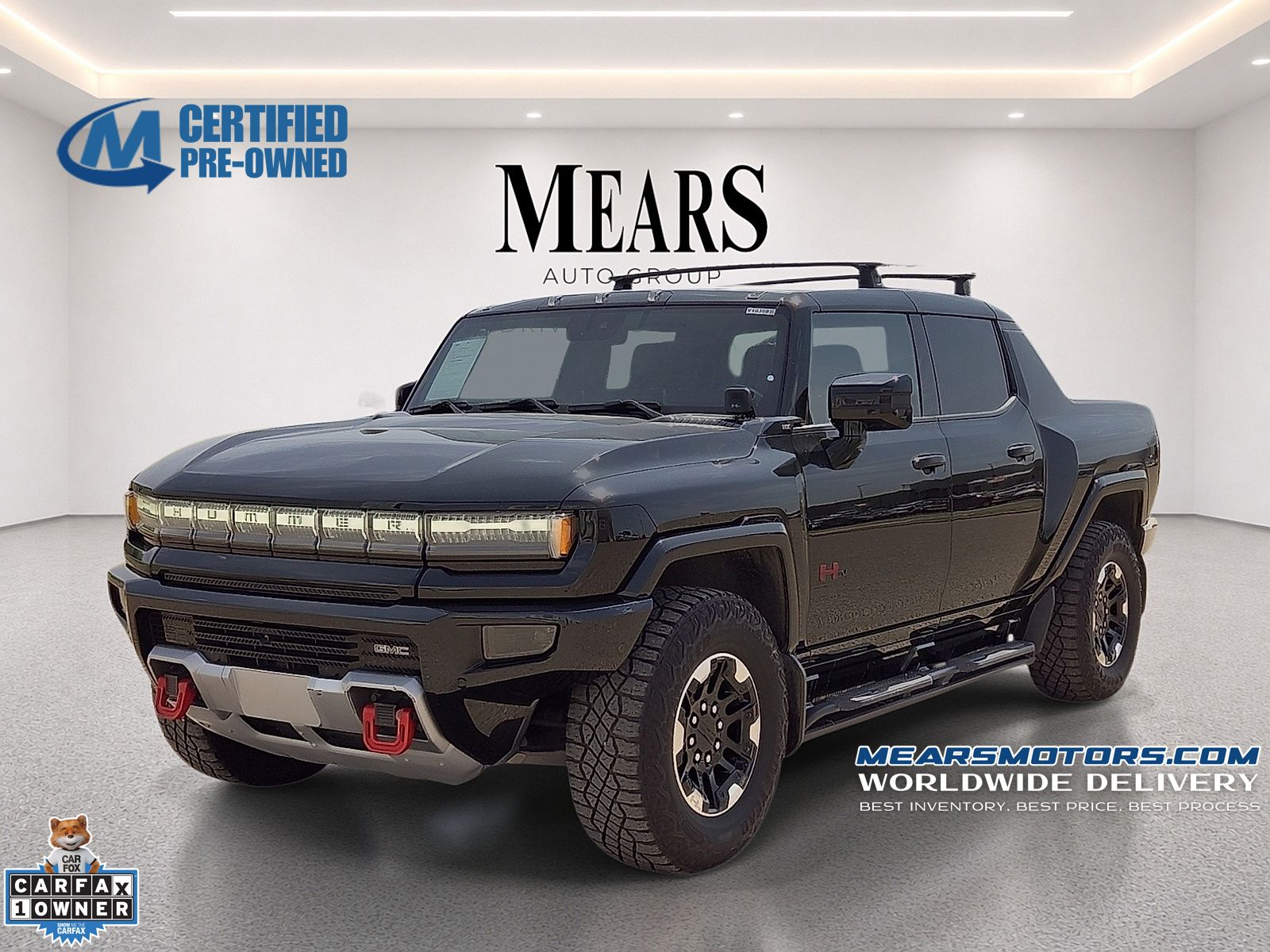 Void Black 2024 GMC Hummer EV Pickup Pickup Truck All-Wheel Drive 1-Speed Automatic