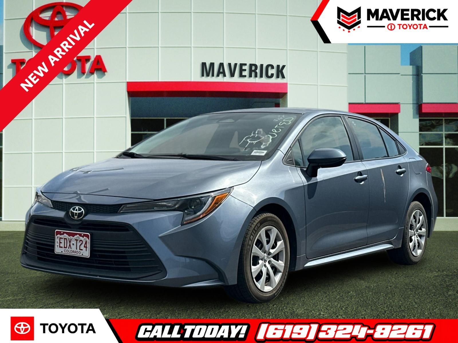 Celestite 2025 Toyota Corolla Sedan Front-Wheel Drive Continuously Variable Transmission