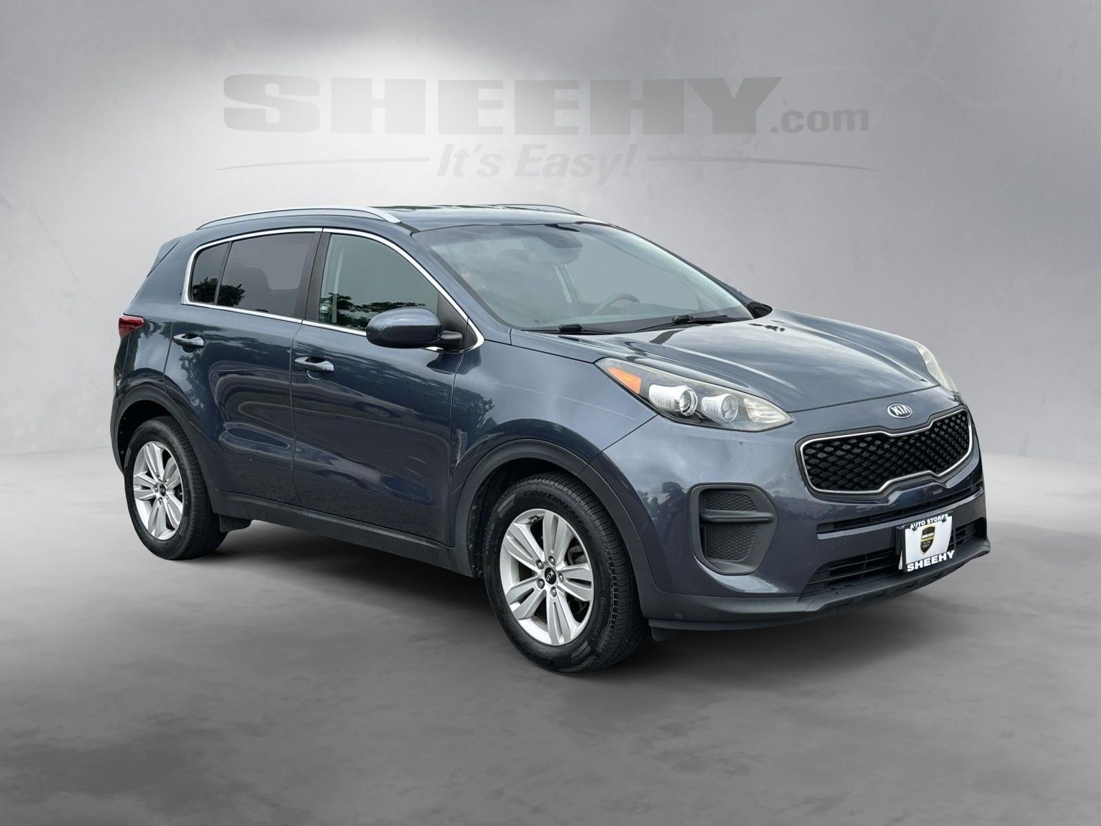 Used 2017 Blue Kia LX image 2