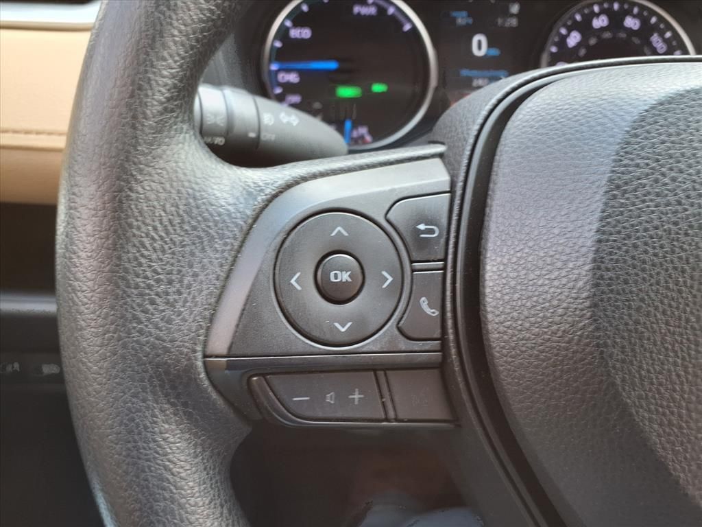 2021 Toyota RAV4 Hybrid XLE White at Don McGill Toyota