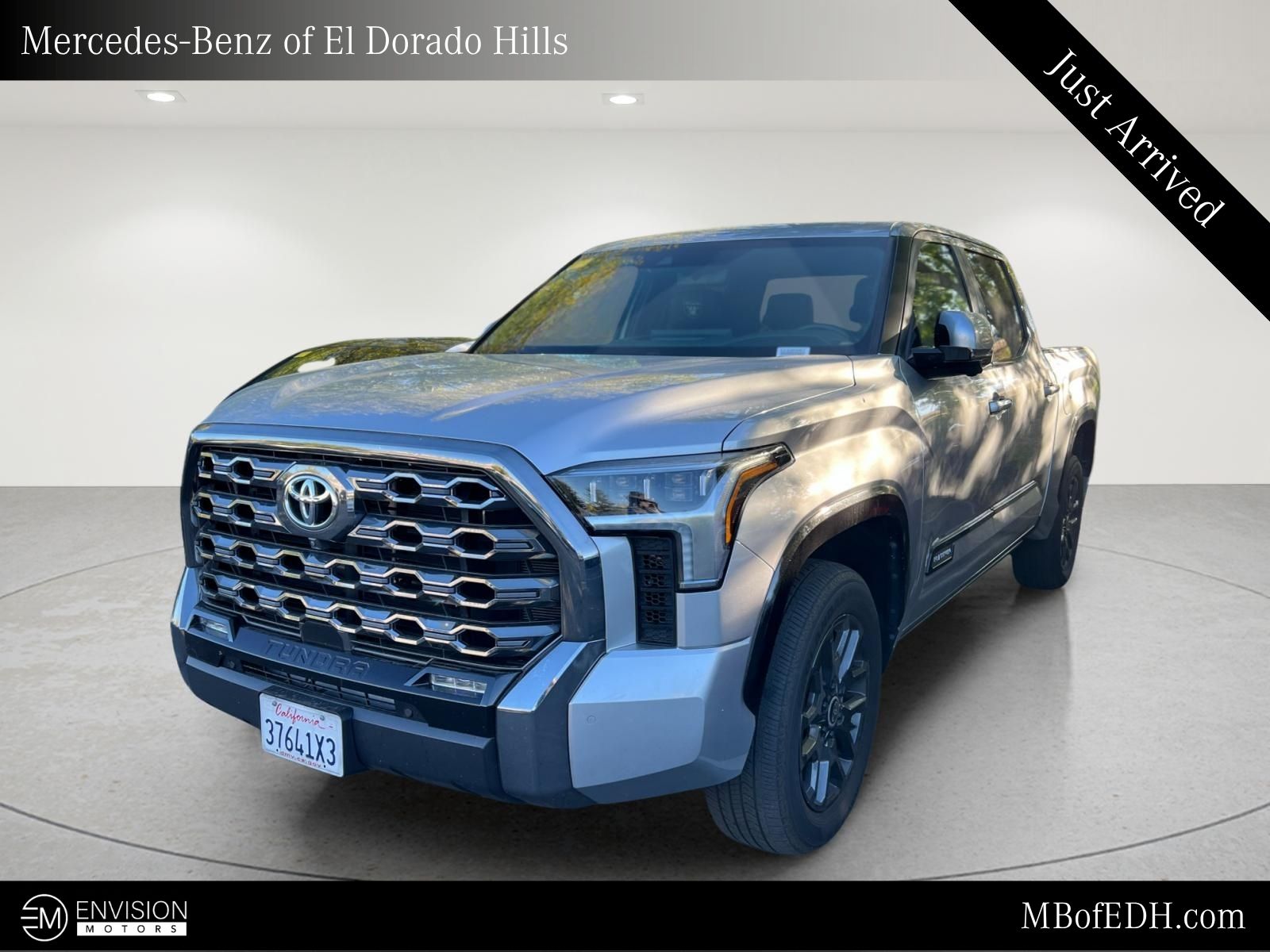 Celestial Silver Metallic 2024 Toyota Tundra Pickup Truck Four-Wheel Drive Automatic