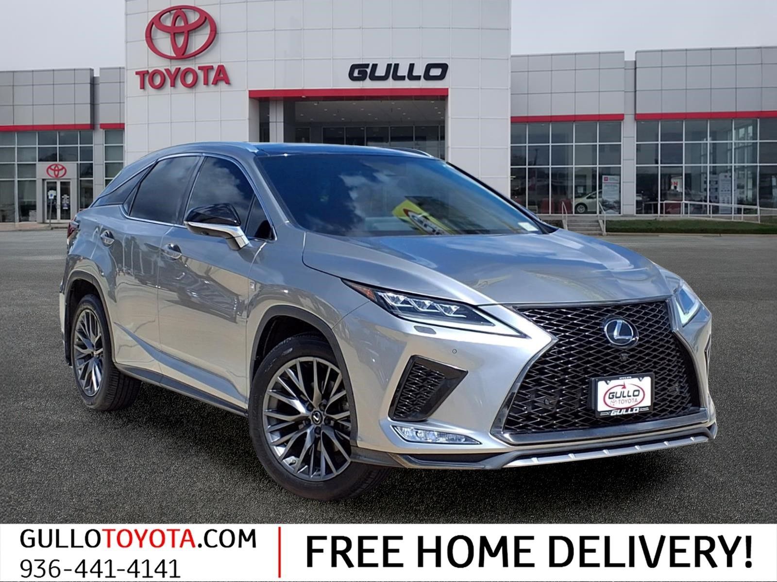 2022 Lexus RX 350 F Sport Handling Silver at Westside Lexus