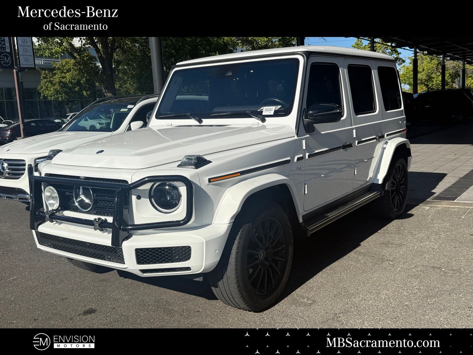 Polar White 2021 Mercedes-Benz G-Class SUV / Crossover All-Wheel Drive 9-Speed Automatic