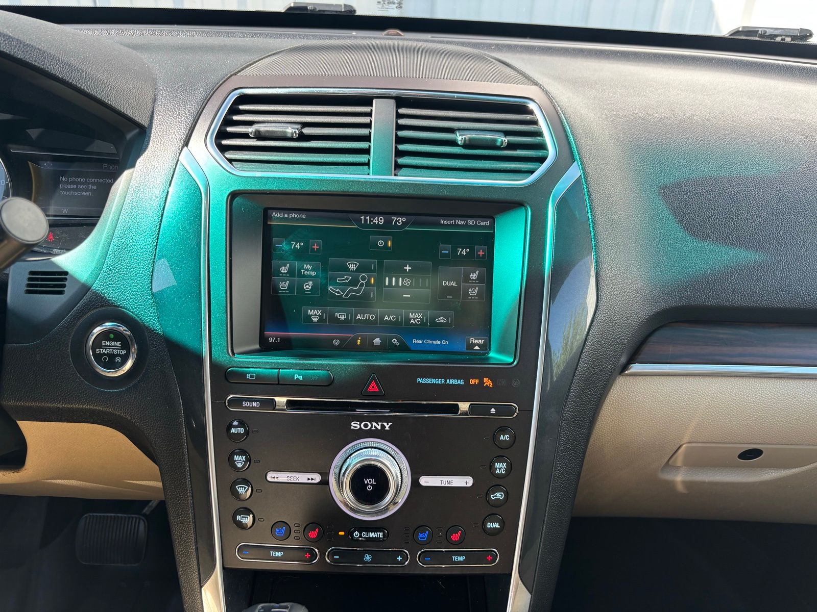 Used Car 2016 Ford Explorer  Limited For Sale Under $12,000 In Austin, Texas