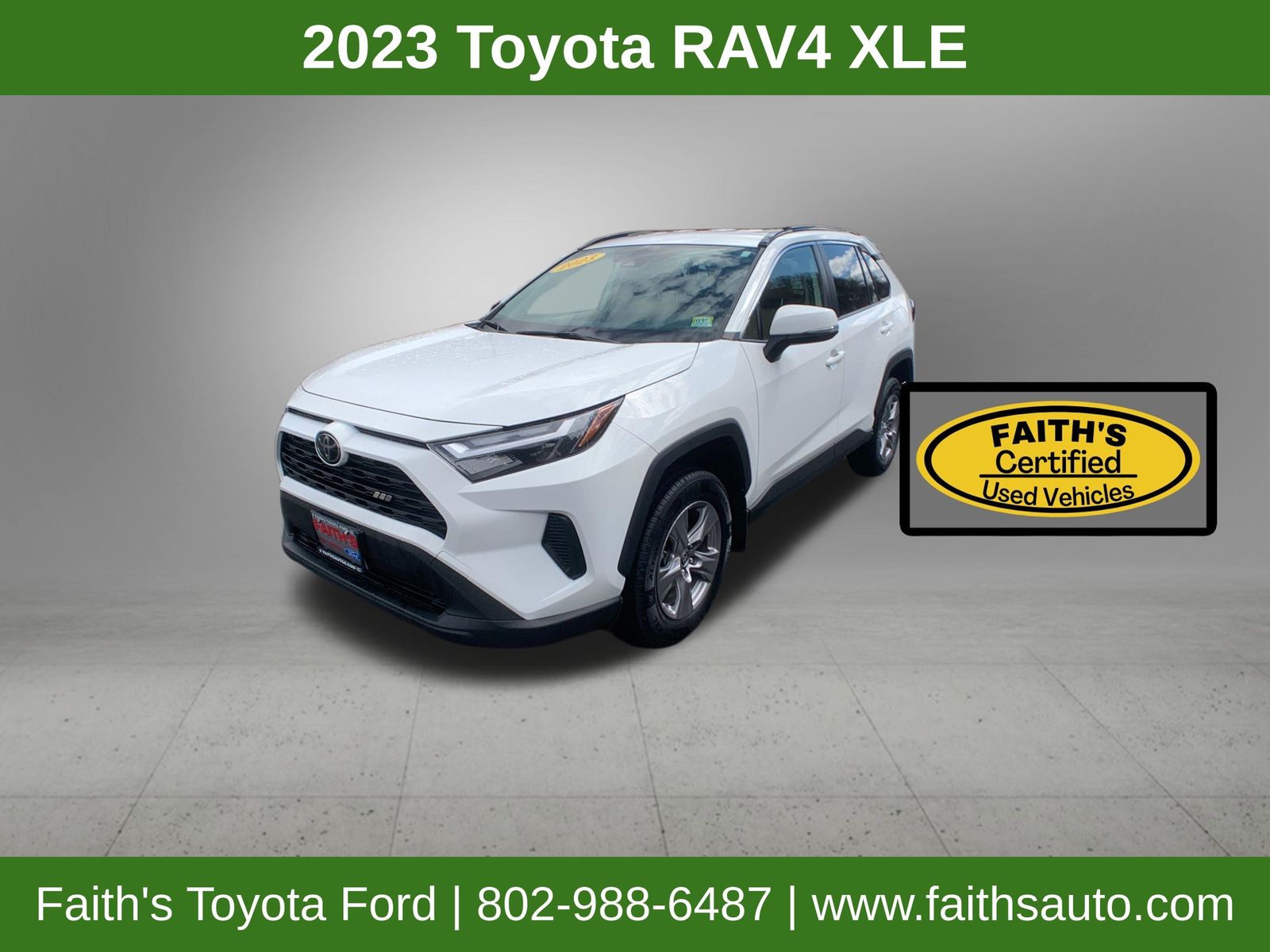 Ice Cap 2023 Toyota RAV4 XLE AWD SUV / Crossover All-Wheel Drive 8-Speed Automatic