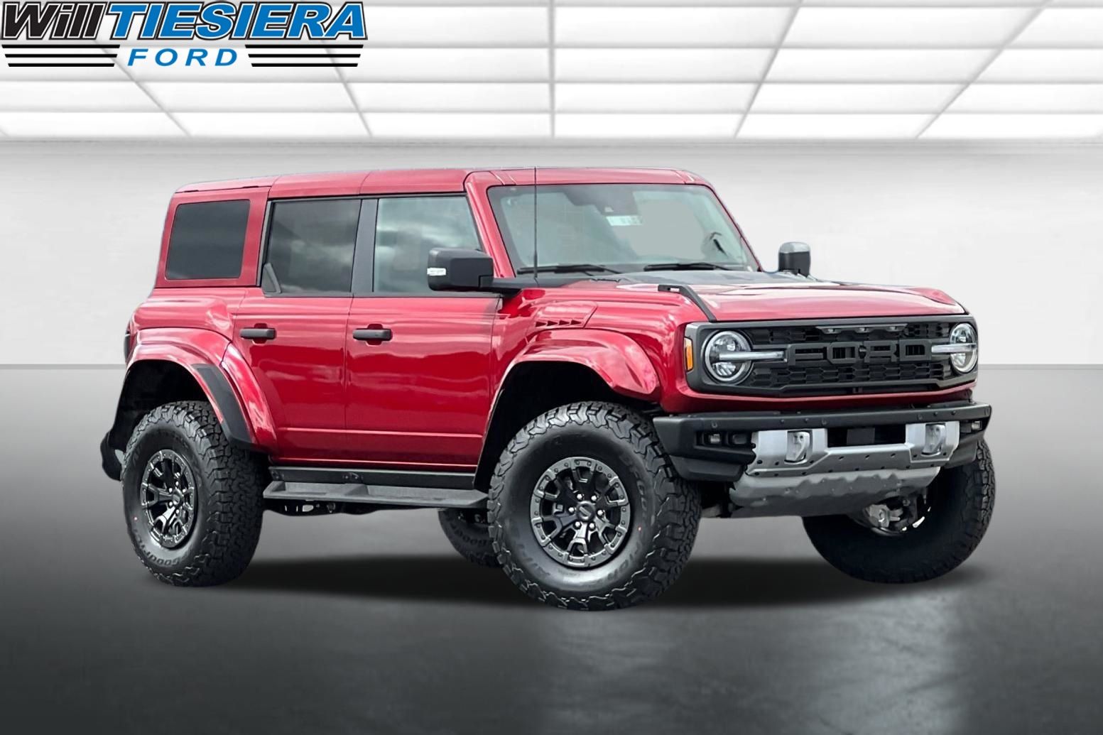 Ruby Red Metallic Tinted Clearcoat 2026 Ford Bronco Raptor 4WD SUV / Crossover Four-Wheel Drive Automatic