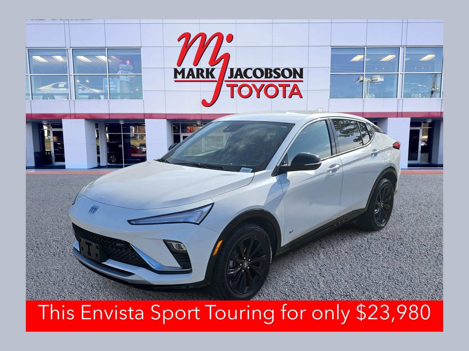 Summit White 2025 Buick Envista Sport Touring FWD SUV / Crossover Front-Wheel Drive 6-Speed Automatic