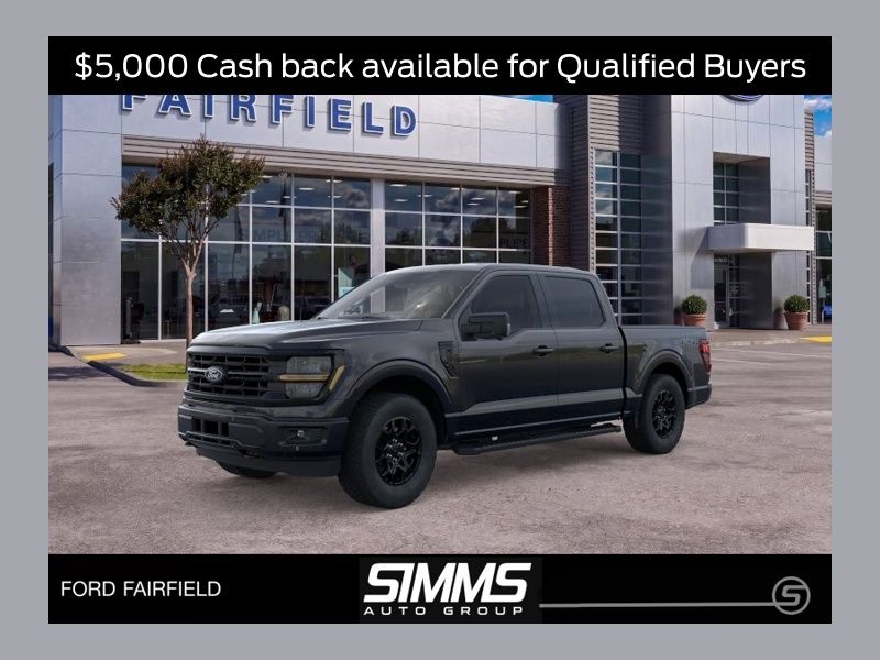 Agate Black Metallic 2026 Ford F-150 Pickup Truck Four-Wheel Drive Automatic