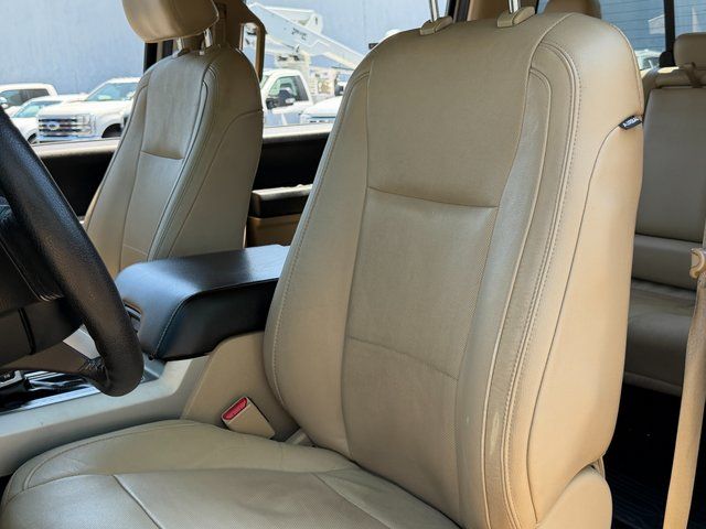 Used 2015 White Platinum Clearcoat Metallic Ford Lariat image 9