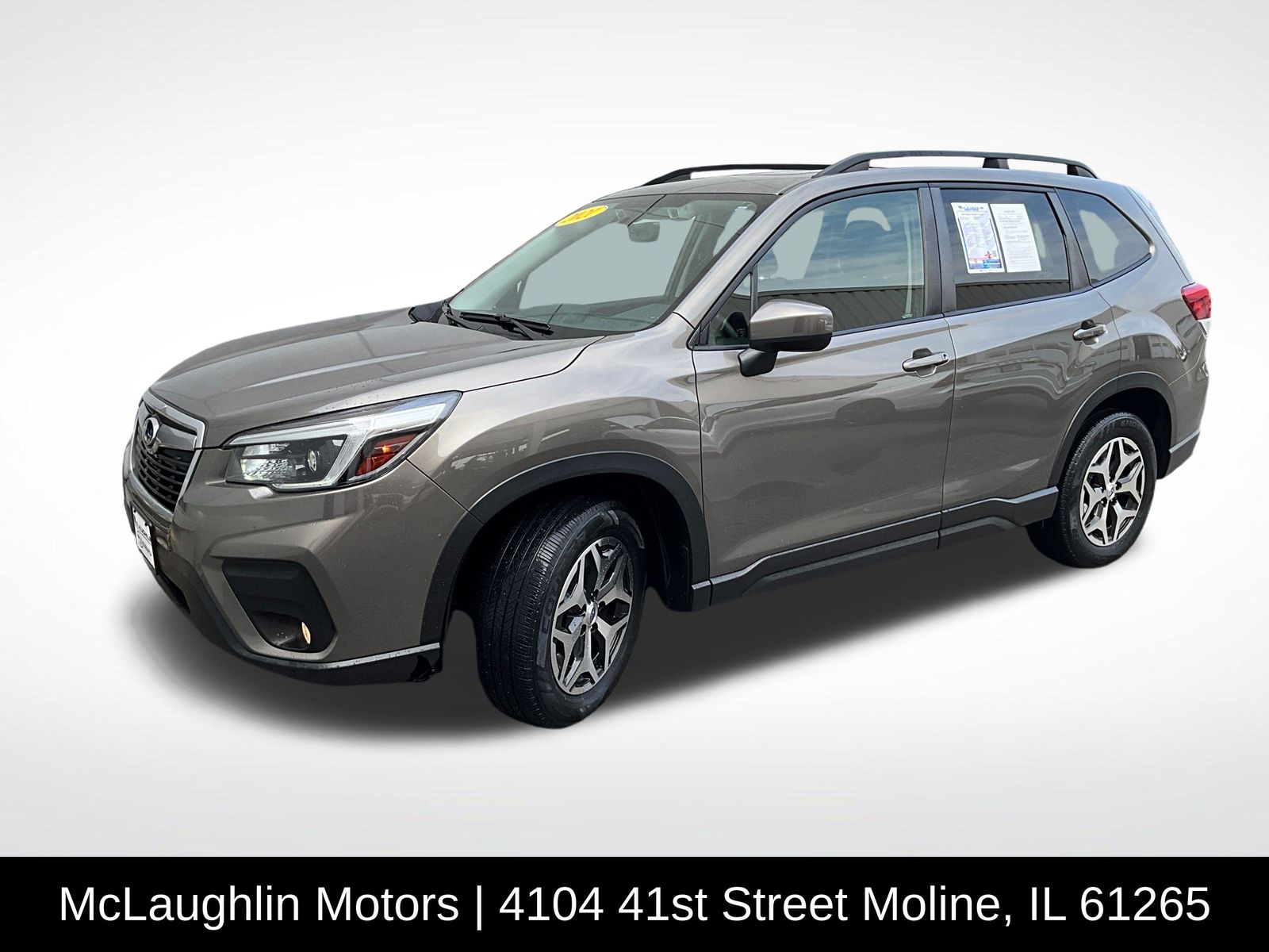 Sepia Bronze Metallic 2021 Subaru Forester Premium Crossover AWD SUV / Crossover All-Wheel Drive Continuously Variable Transmission