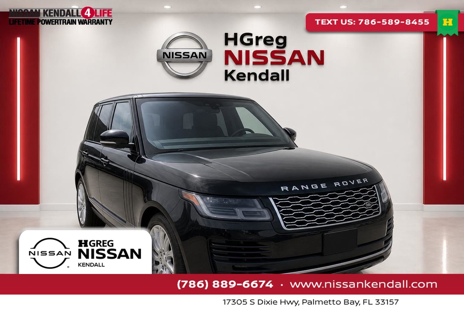 Black 2018 Land Rover Range Rover SUV / Crossover All-Wheel Drive 8-Speed Automatic