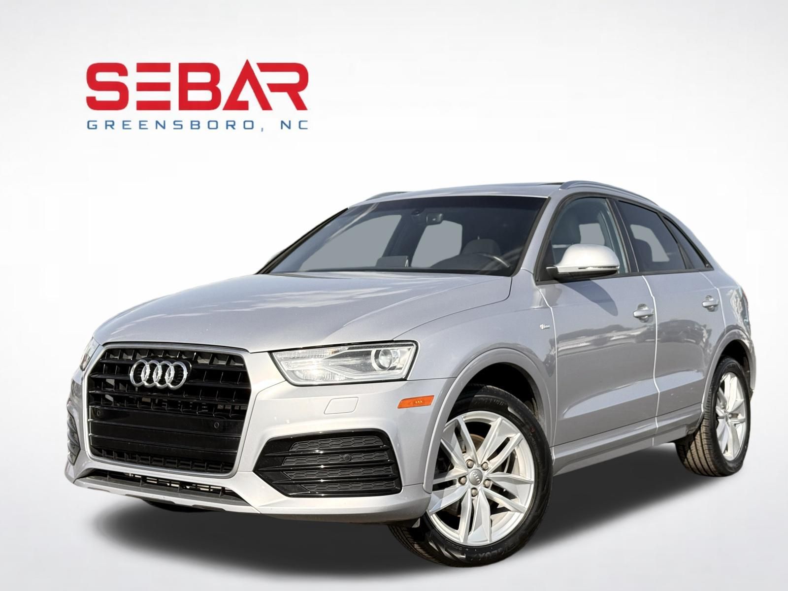 Silver Metallic 2018 Audi Q3 2.0T Premium SUV / Crossover Front-Wheel Drive 6-Speed Automatic