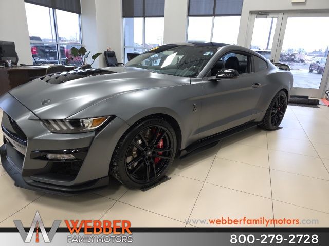 Carbonized Gray Metallic 2021 Ford Mustang Shelby GT500 Fastback RWD Coupe Rear-Wheel Drive 7-Speed Automatic