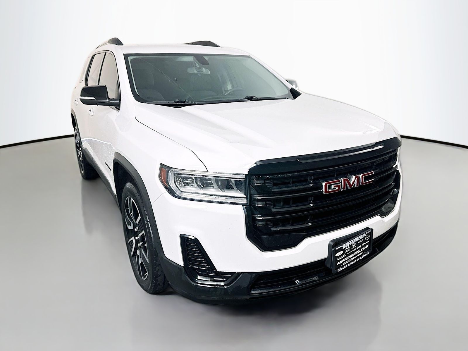 Summit White 2021 GMC Acadia SUV / Crossover Front-Wheel Drive 9-Speed Automatic