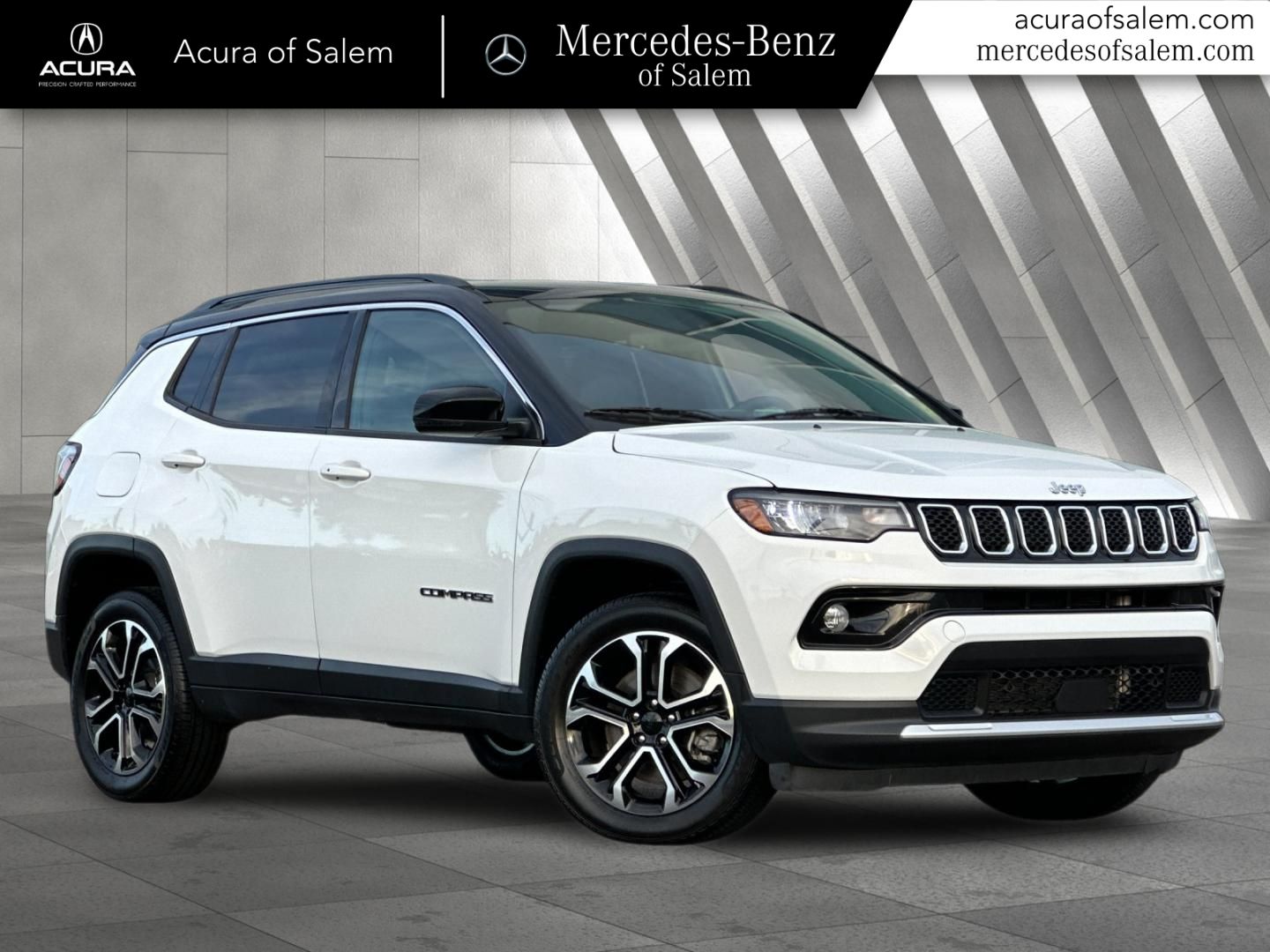 used 2023 Jeep Compass car, priced at $19,998