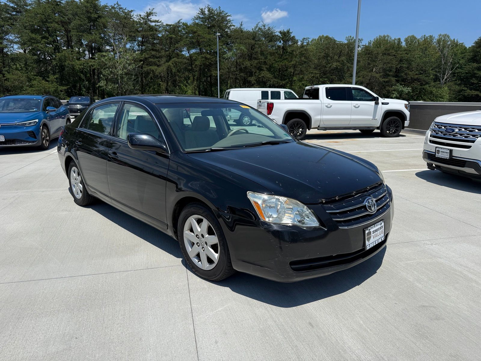 Black 2007 Toyota Avalon XL Sedan Front-Wheel Drive 5-Speed Automatic Overdrive