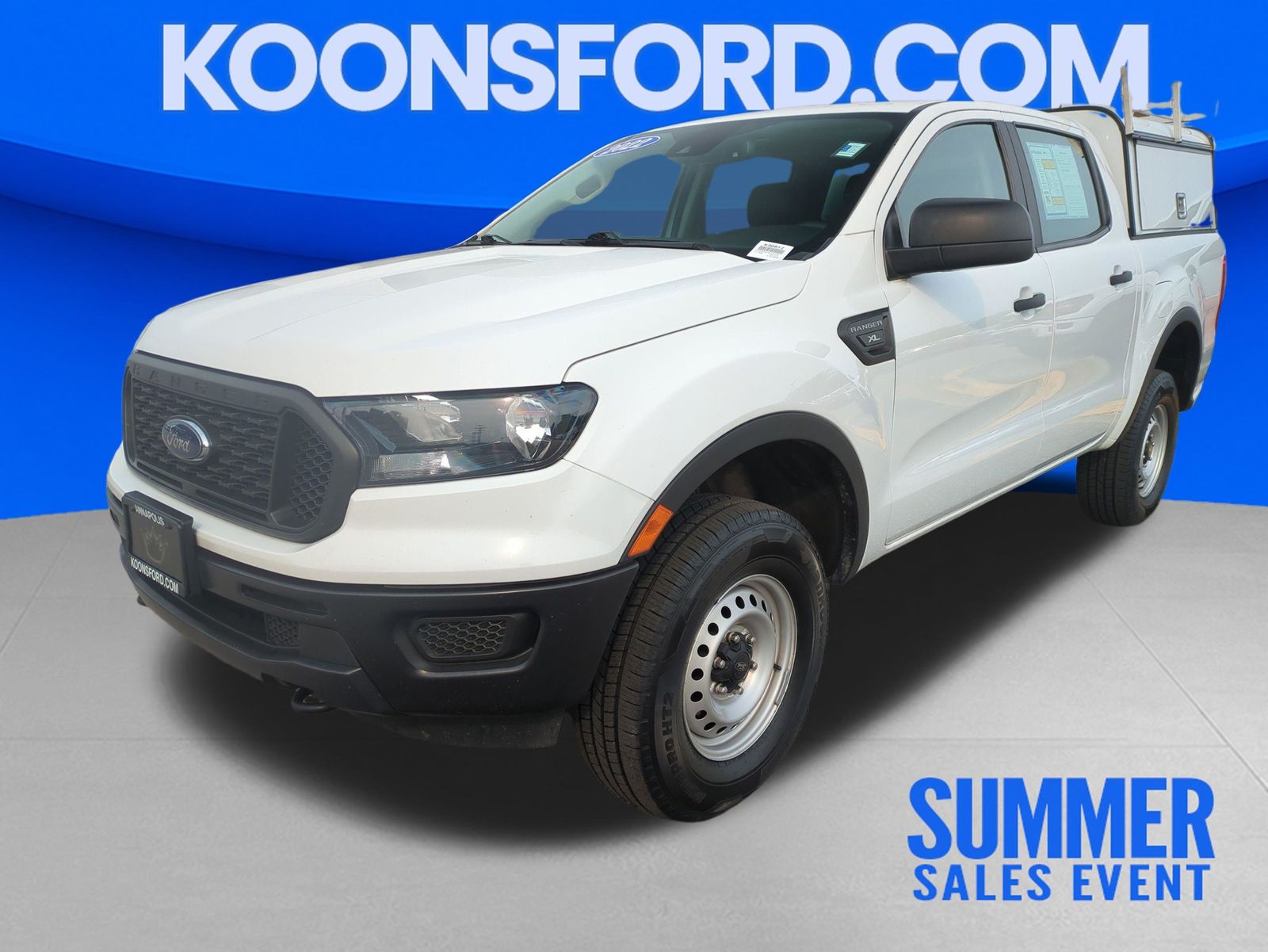 Oxford White 2022 Ford Ranger Pickup Truck Four-Wheel Drive Automatic