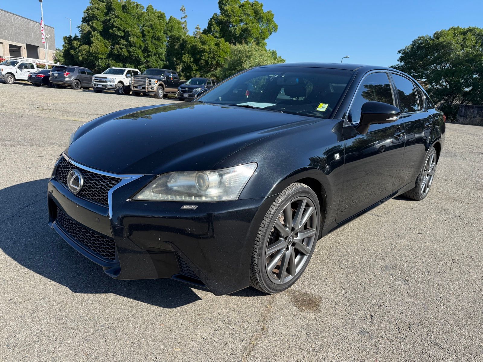 Black (Obsidian) 2013 Lexus GS 350 RWD Sedan Rear-Wheel Drive 6-Speed Automatic