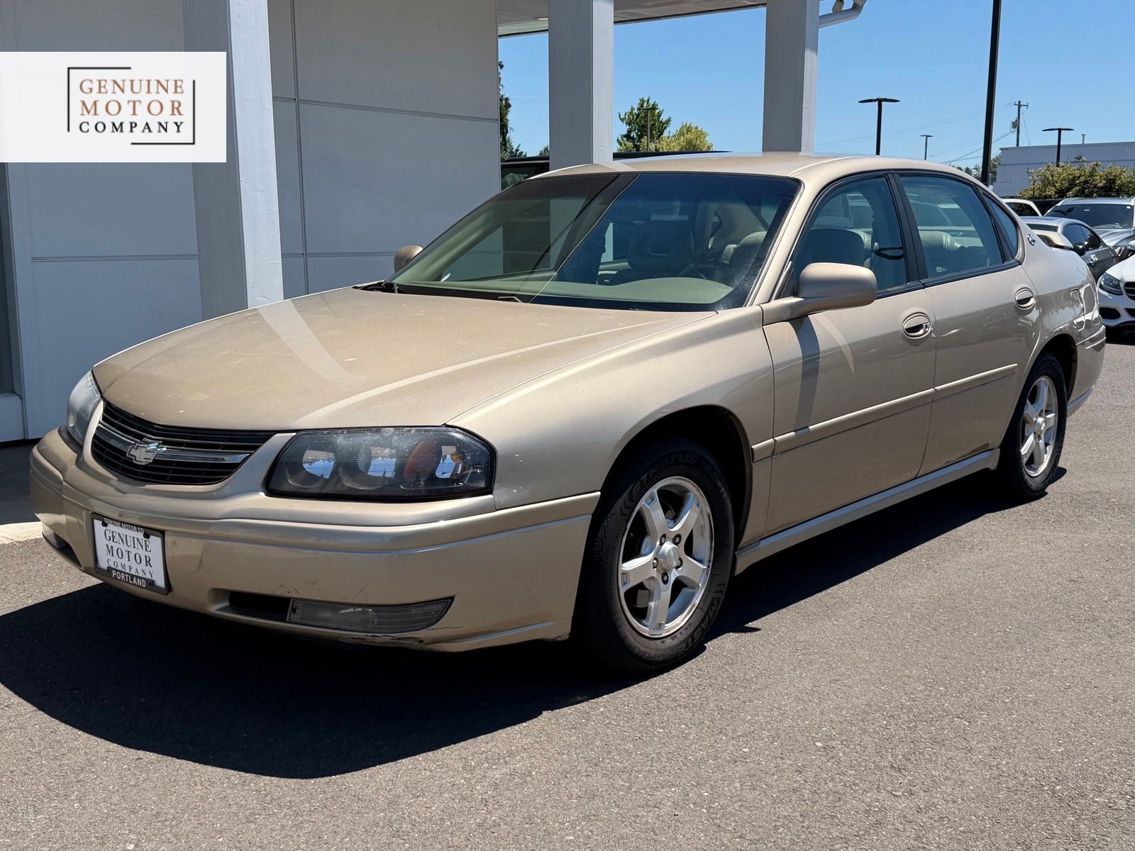 Sandstone Metallic 2005 Chevrolet Impala LS FWD Sedan Front-Wheel Drive 4-Speed Automatic Overdrive