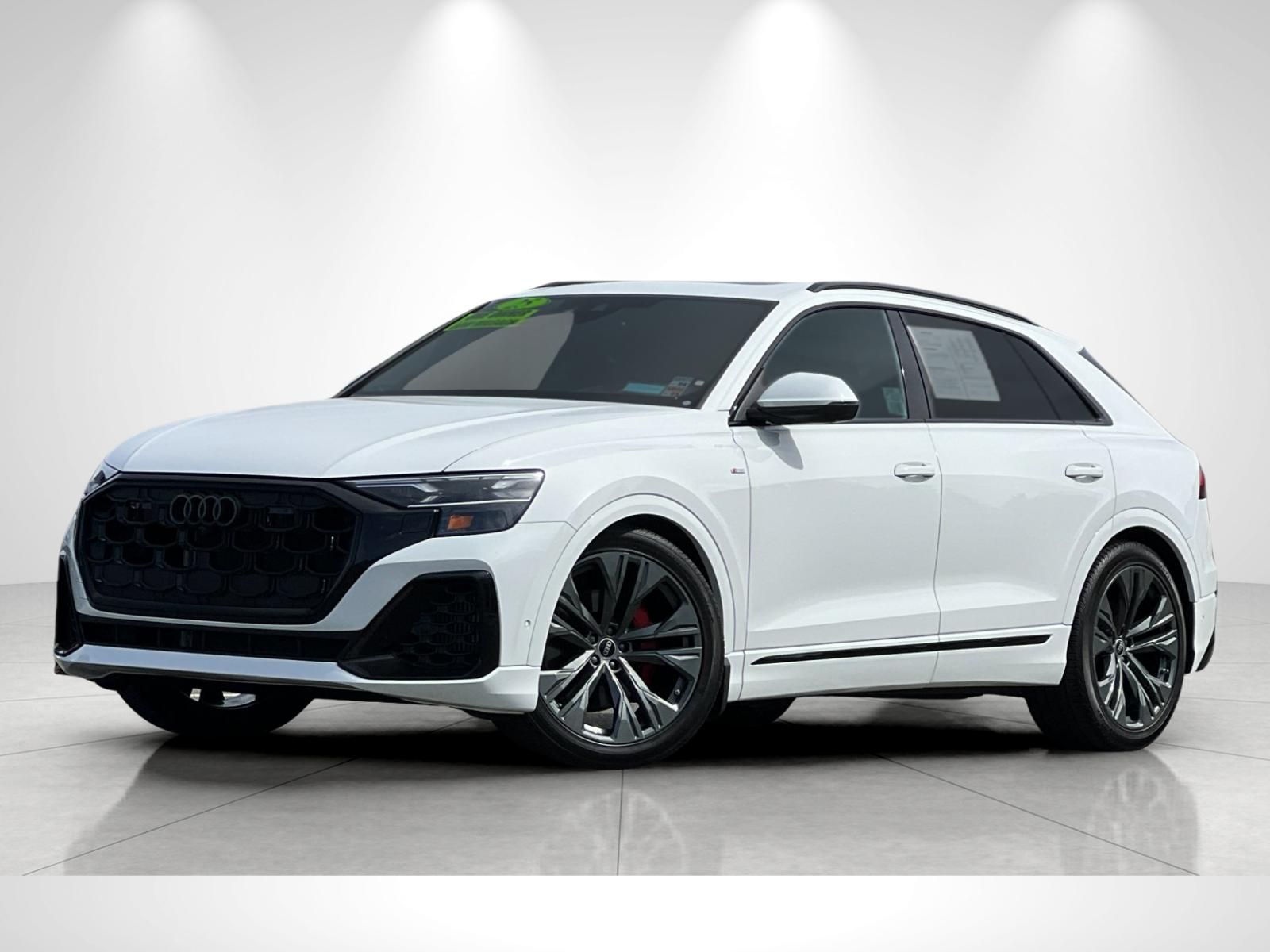 Carrara White 2025 Audi Q8 SUV / Crossover All-Wheel Drive Automatic