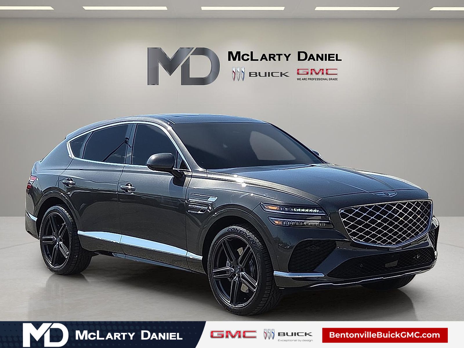 Makalu Gray Matte 2025 Genesis GV80 Coupe 3.5T AWD Coupe All-Wheel Drive 8-Speed Automatic