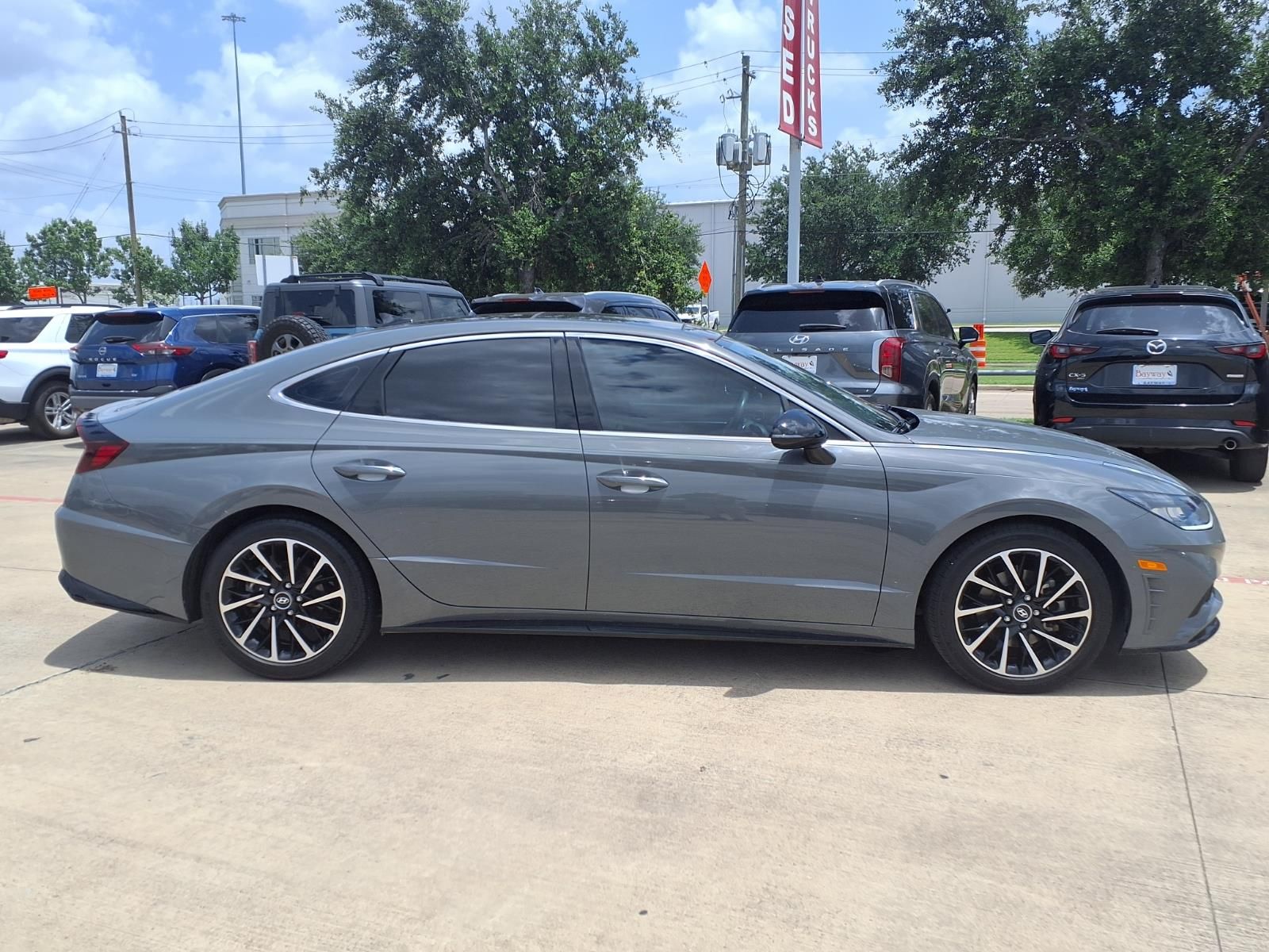 2020 Hyundai Sonata SEL Plus Gray at Baytown Hyundai