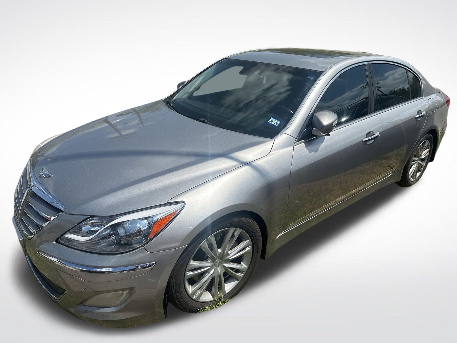 Titanium Gray Metallic 2012 Hyundai Genesis 5.0 R-Spec RWD Sedan Rear-Wheel Drive 8-Speed Automatic