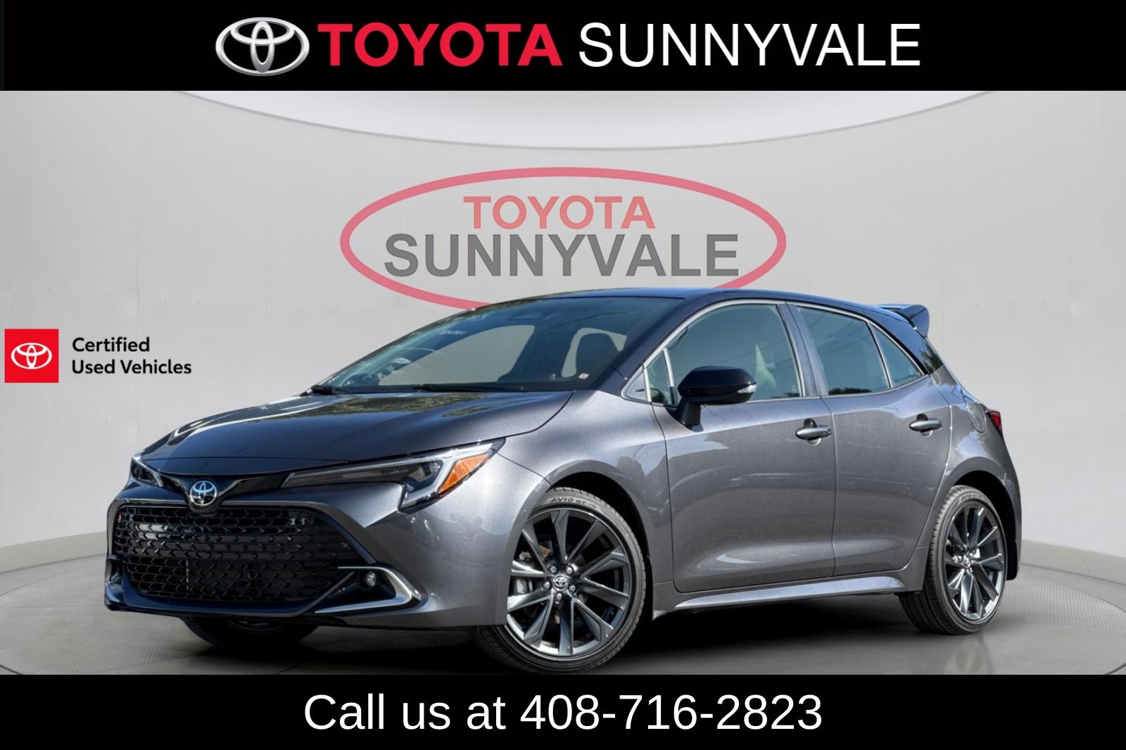 Magnetic Gray Metallic/Midnight Black Metallic 2026 Toyota Corolla Hatchback XSE FWD Hatchback Front-Wheel Drive Continuously Variable Transmission