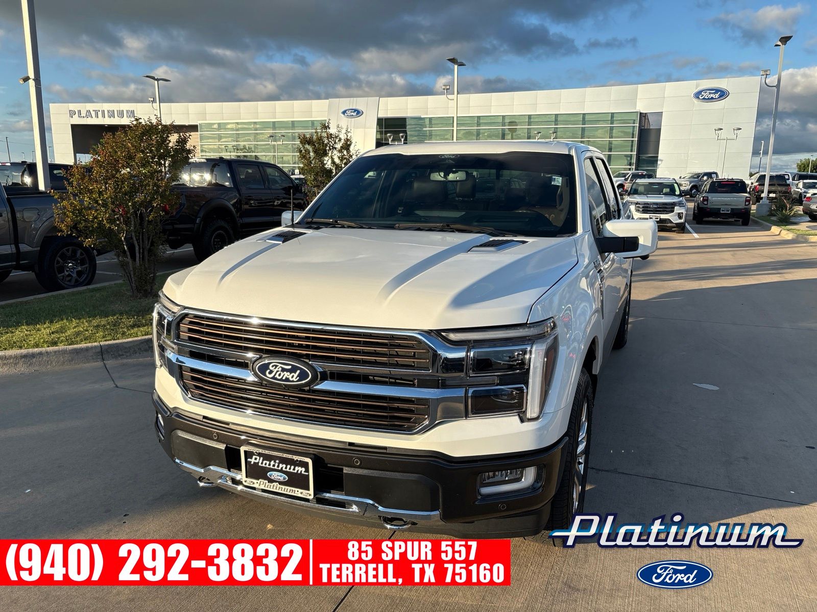 Brown 2024 Ford F-150 Pickup Truck Four-Wheel Drive Automatic