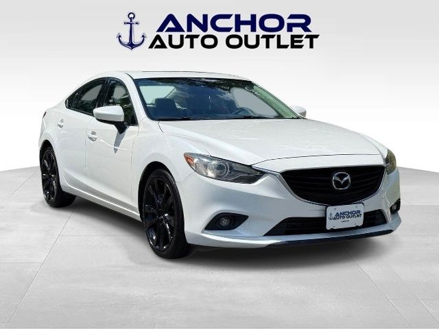 Snowflake White Pearl Mica 2015 Mazda MAZDA6 Sedan Front-Wheel Drive 6-Speed Automatic