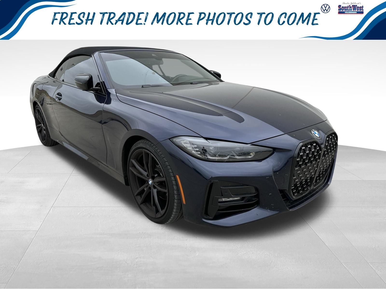 Tanzanite Blue II Metallic 2022 BMW 4 Series 430i Convertible RWD Convertible Rear-Wheel Drive 8-Speed Automatic