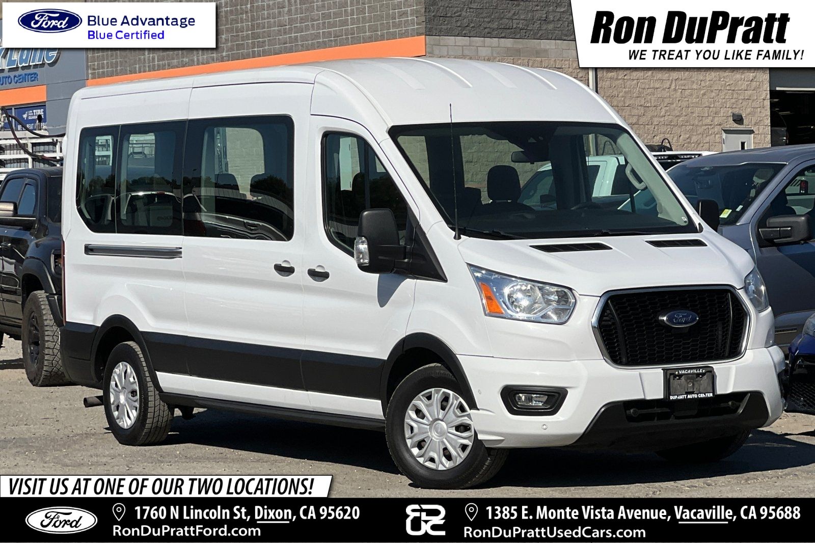 2021 Ford Transit Passenger 350 XLT Medium Roof LB RWD