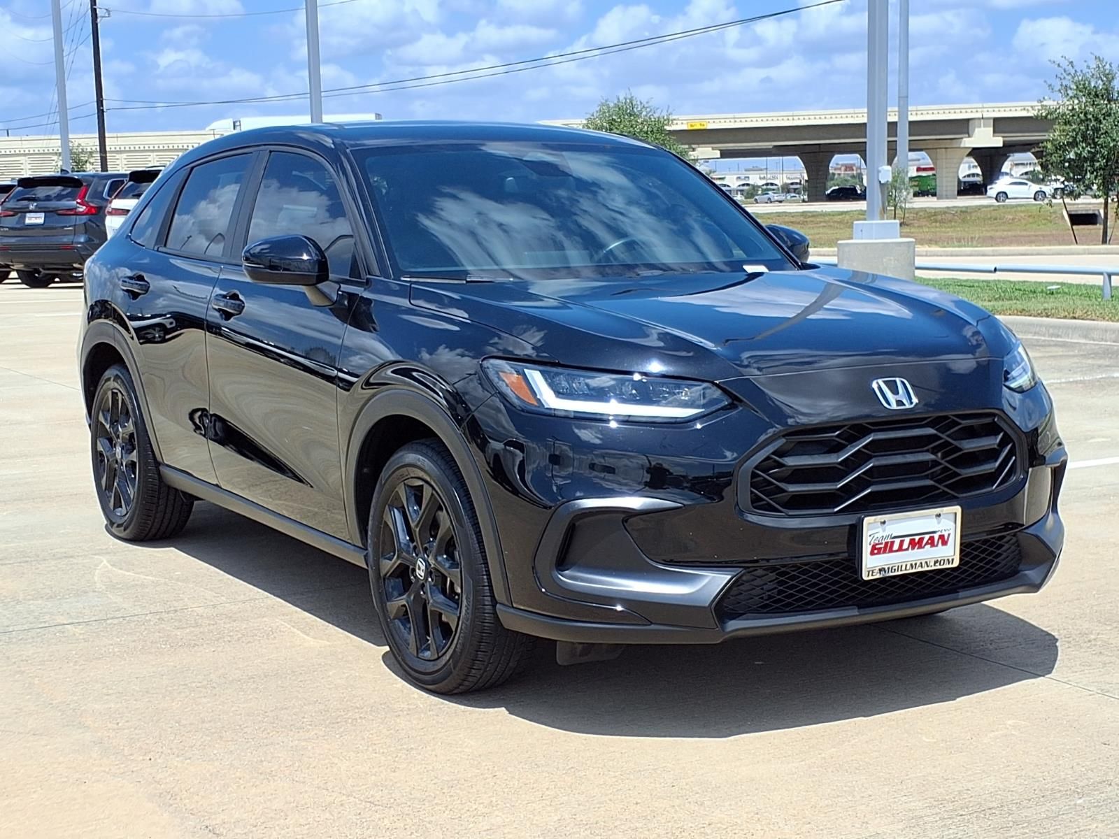 Crystal Black Pearl 2025 Honda HR-V SUV / Crossover Front-Wheel Drive Continuously Variable Transmission