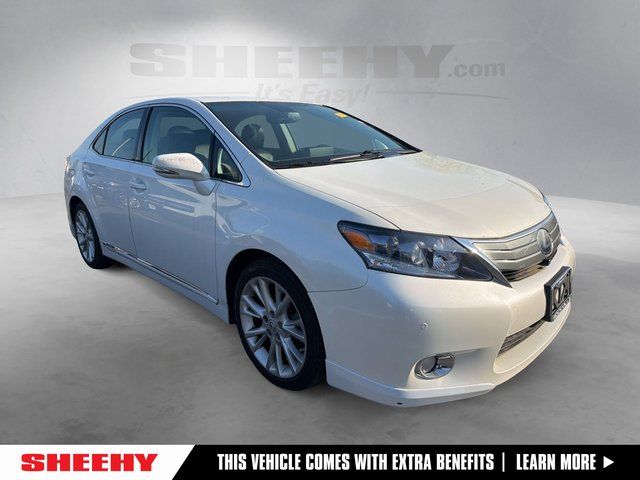 Starfire Pearl 2010 Lexus HS 250h FWD Sedan Front-Wheel Drive Continuously Variable Transmission