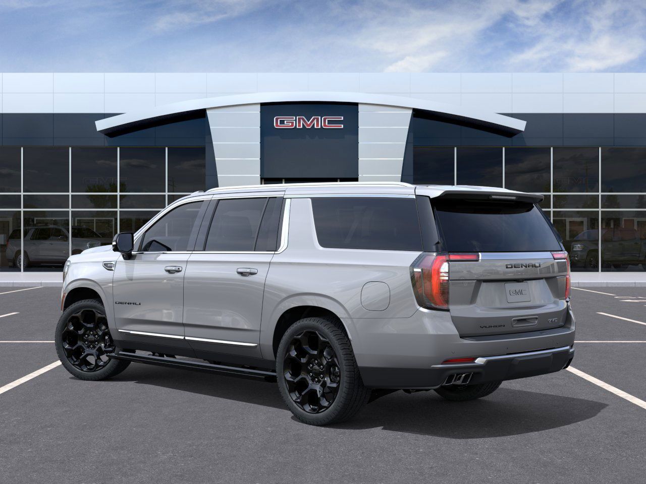 2026 GMC Yukon XL Denali Silver at Ross Downing Buick GMC