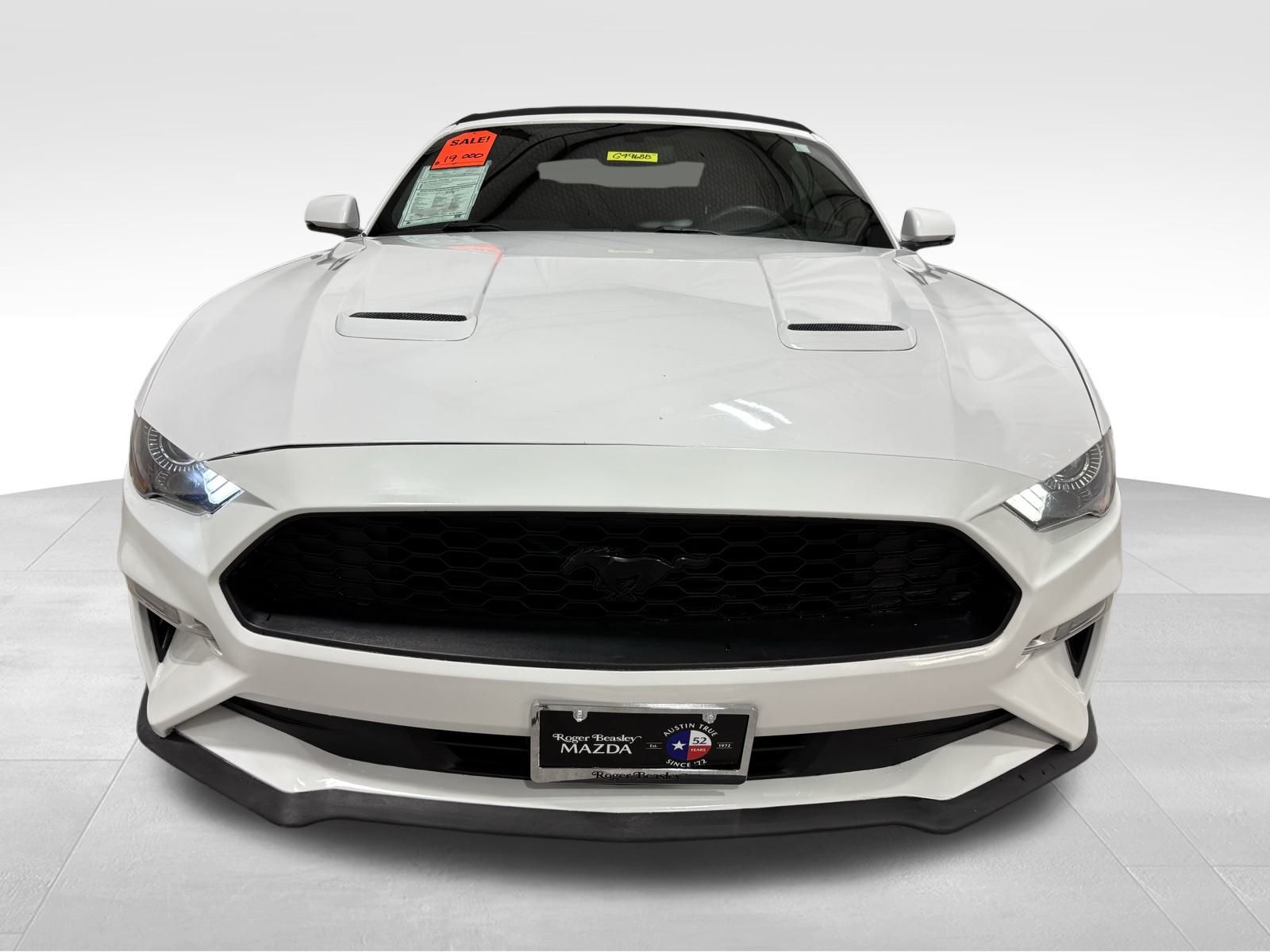 Used Car 2018 Ford Mustang  Ecoboost Premium For Sale Under $20,000 In Austin, Texas