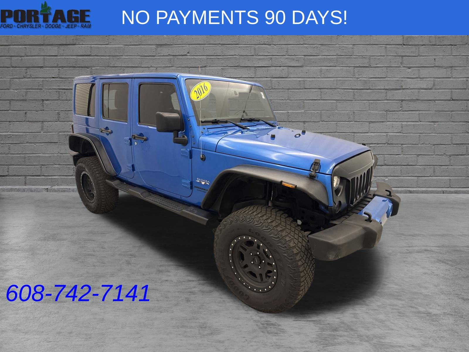 2016 Jeep Wrangler Unlimited Sahara