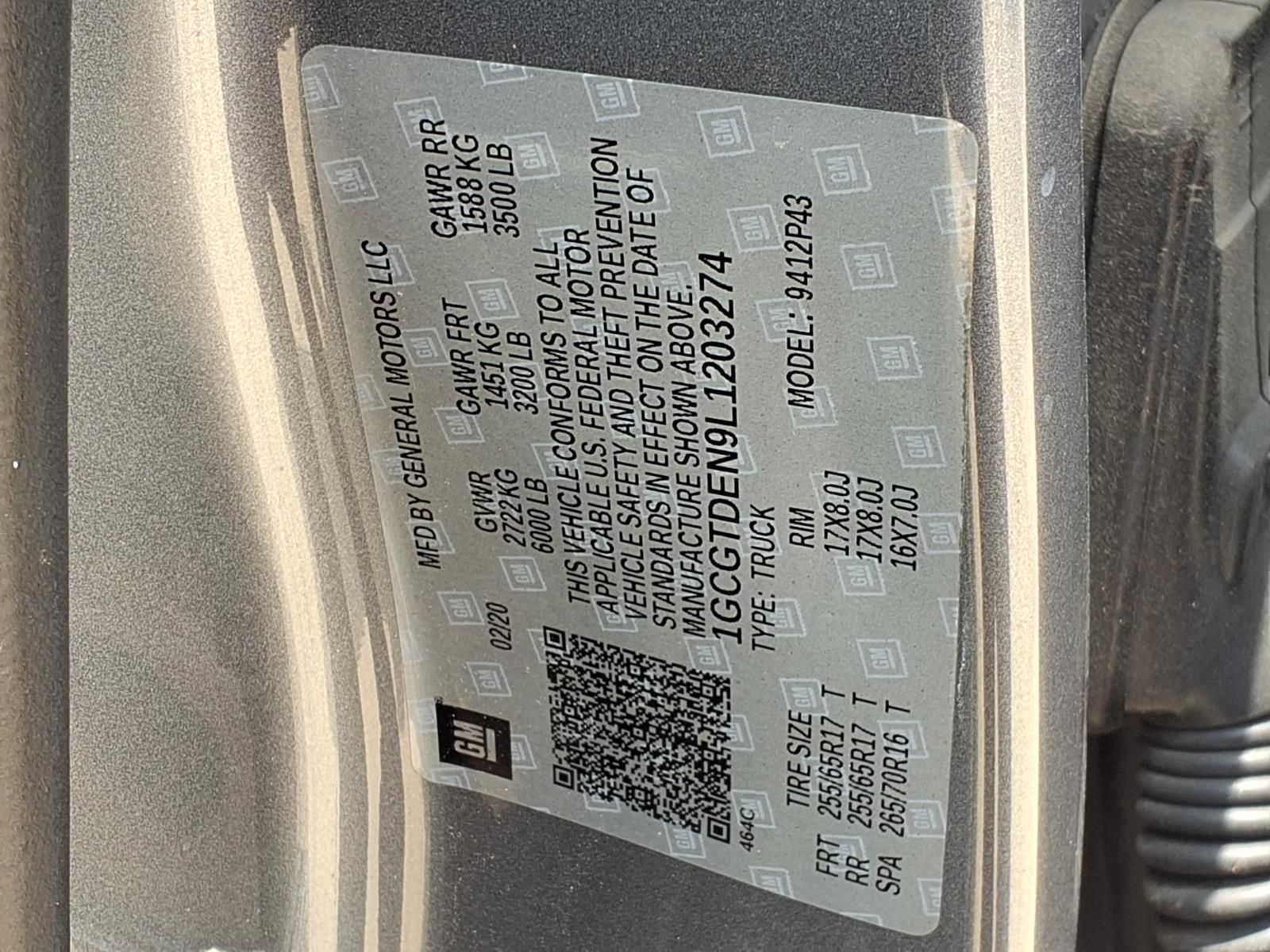 2020 Chevrolet Colorado Z71 Gray at AutoSavvy Houston Northwest