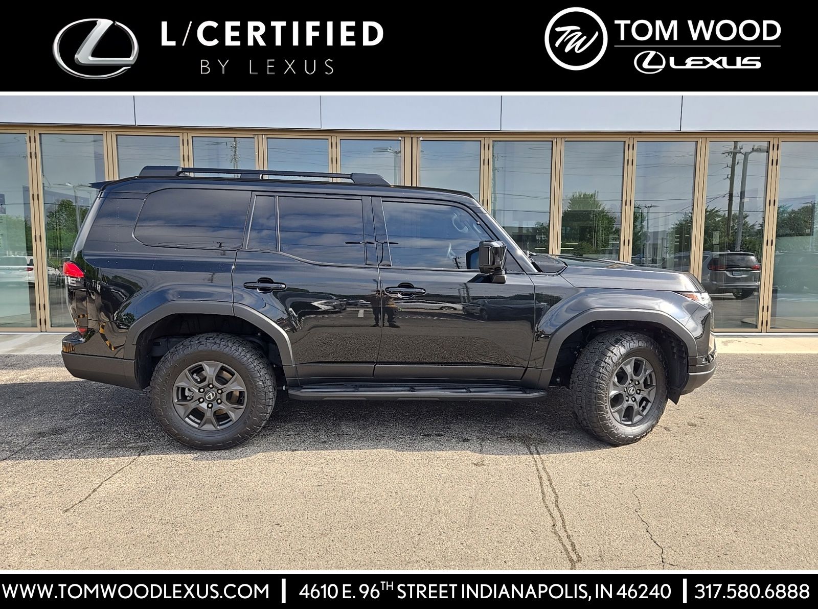 Black (Caviar) 2025 Lexus GX 550 Overtrail+ AWD SUV / Crossover All-Wheel Drive Automatic