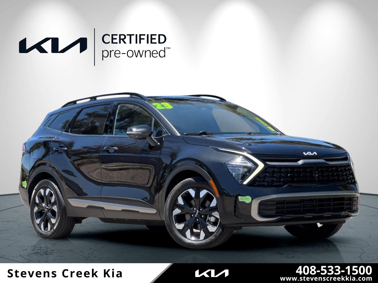 Fusion Black 2023 Kia Sportage Hybrid Plug-In SUV / Crossover All-Wheel Drive 6-Speed Automatic