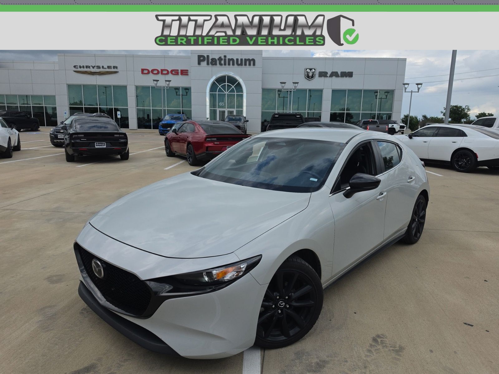 Ceramic Metallic 2024 Mazda MAZDA3 2.5 S Select Sport Hatchback FWD Hatchback Front-Wheel Drive 6-Speed Automatic