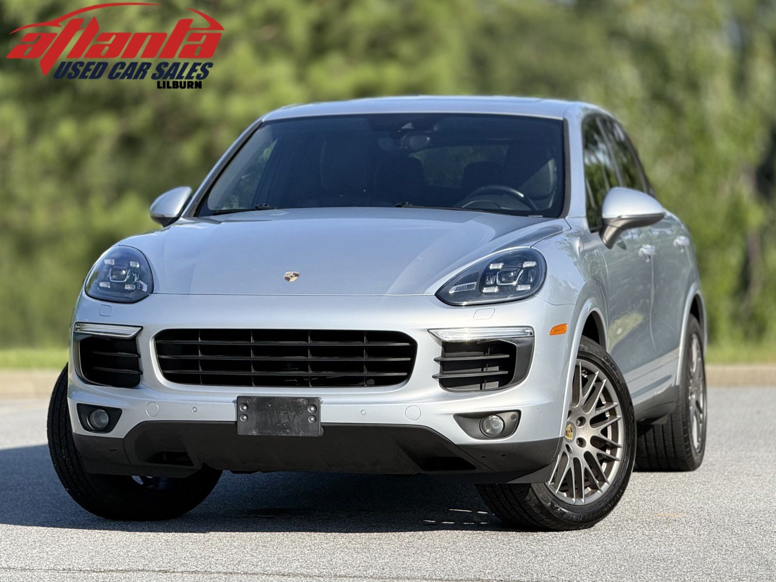 Silver 2018 Porsche Cayenne SUV / Crossover All-Wheel Drive 8-Speed Automatic