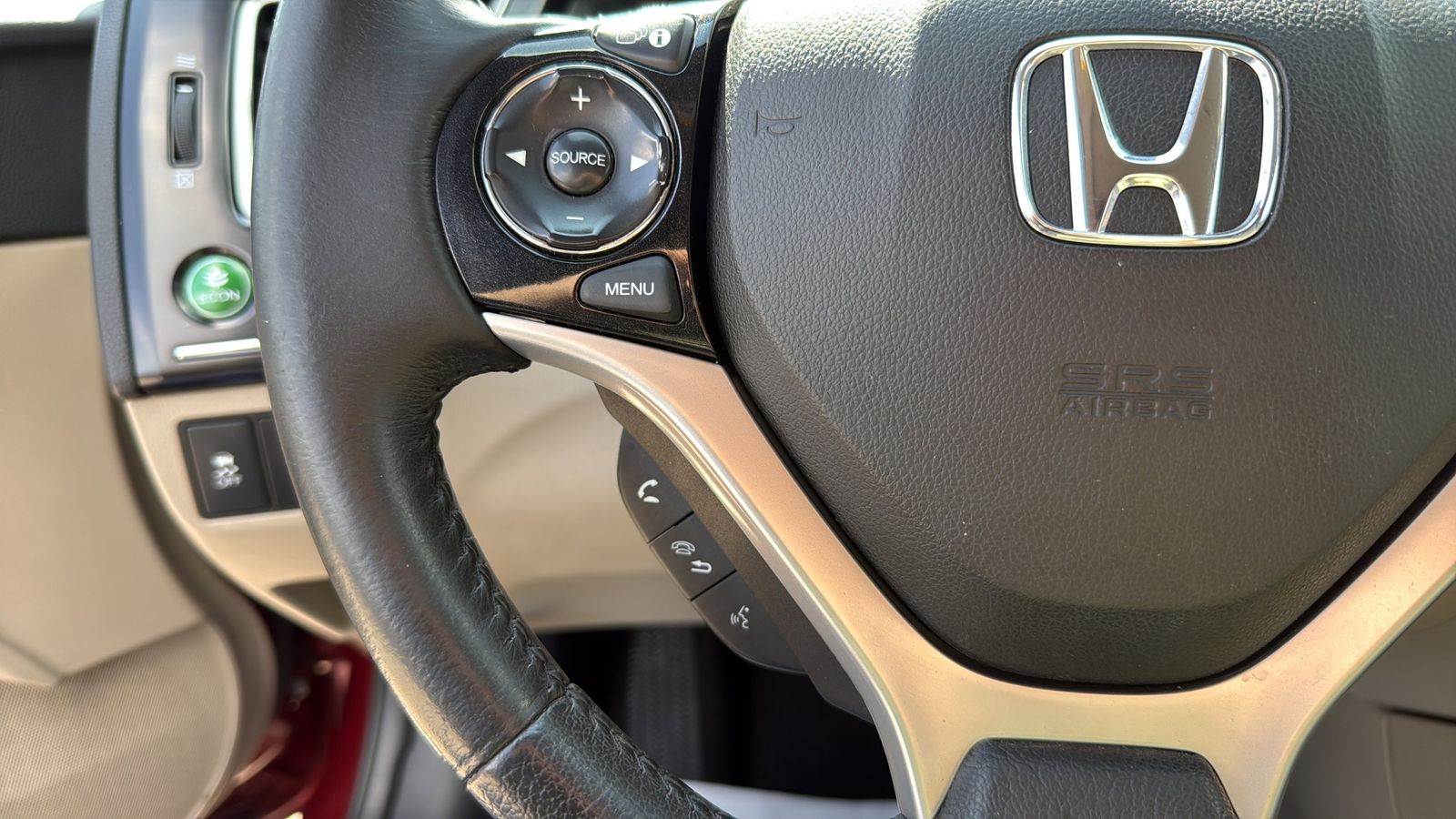 Used Car 2015 Honda Civic  Ex-l For Sale Under $10,000 In Austin, Texas