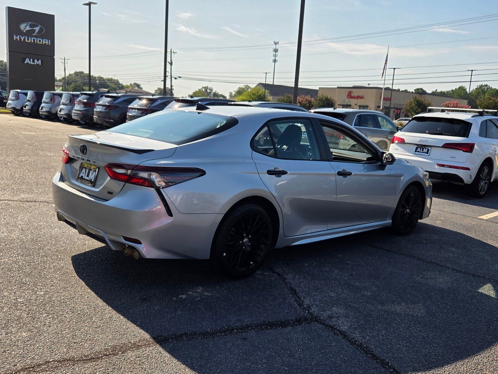 Used 2022 Silver Toyota SE Nightshade image 13