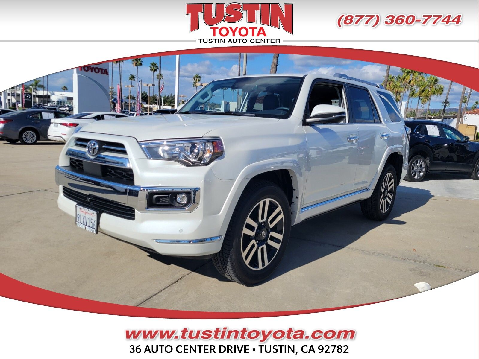 White 2024 Toyota 4Runner Limited 4WD SUV / Crossover All-Wheel Drive 5-Speed Automatic