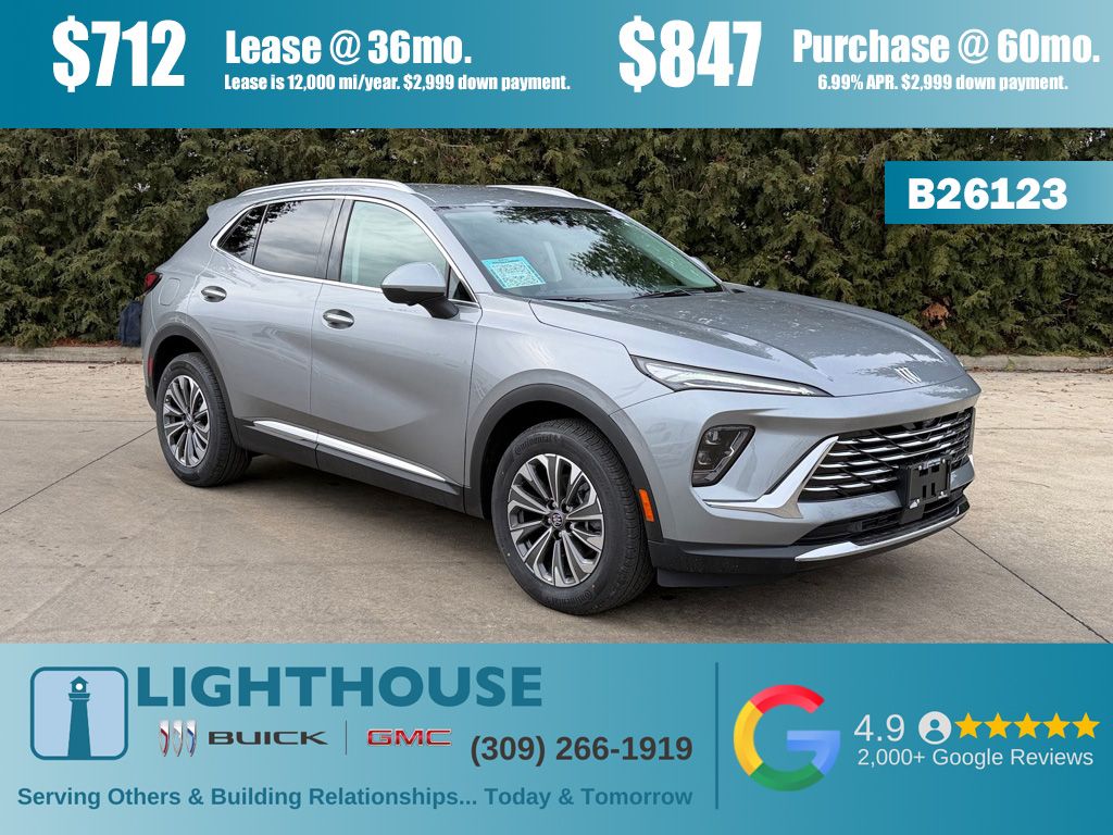 Moonstone Gray Metallic 2026 Buick Envision Preferred AWD SUV / Crossover All-Wheel Drive 9-Speed Automatic