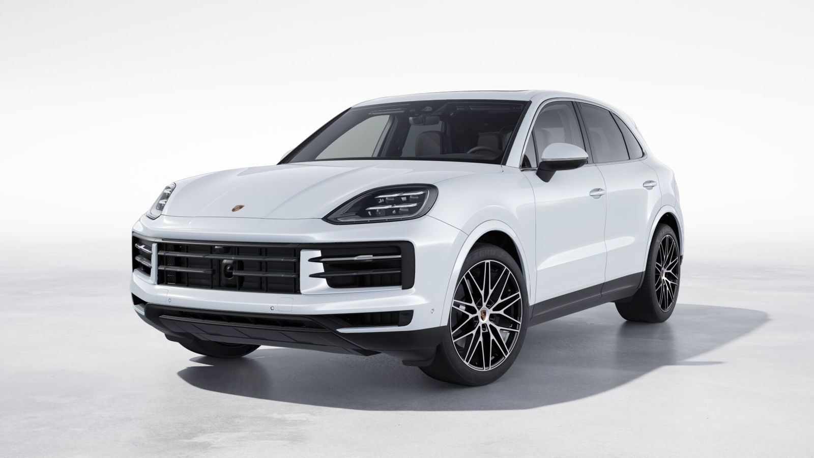 Carrara White Metallic 2024 Porsche Cayenne AWD SUV / Crossover All-Wheel Drive 8-Speed Automatic