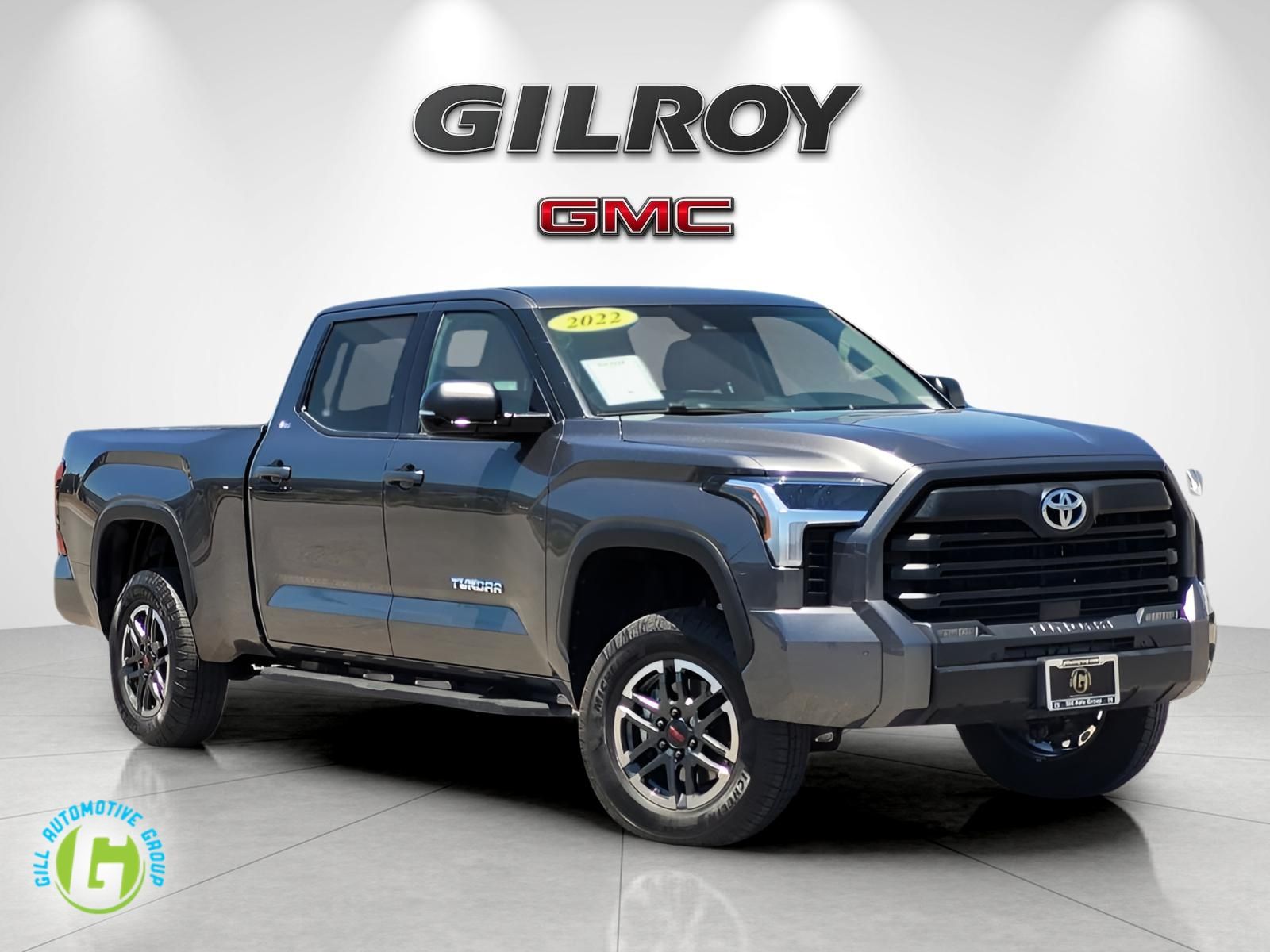 Magnetic Gray Metallic 2022 Toyota Tundra Pickup Truck Four-Wheel Drive Automatic